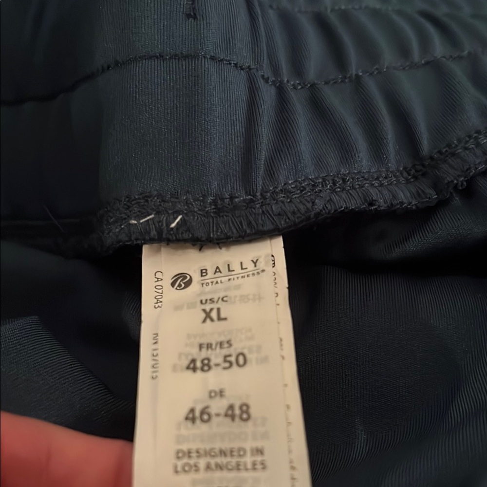 Men's Navy Jogger Pants - Picture 4 of 4
